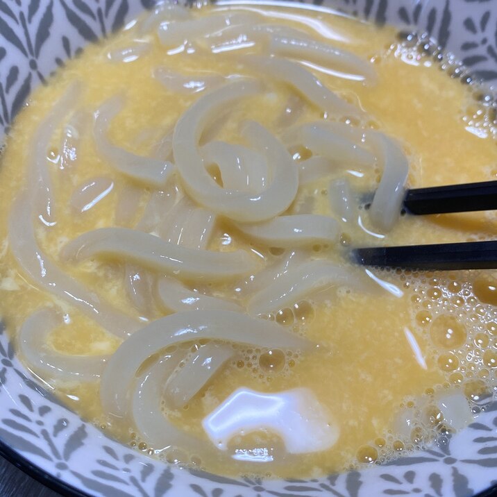 簡単☆出汁卵うどん